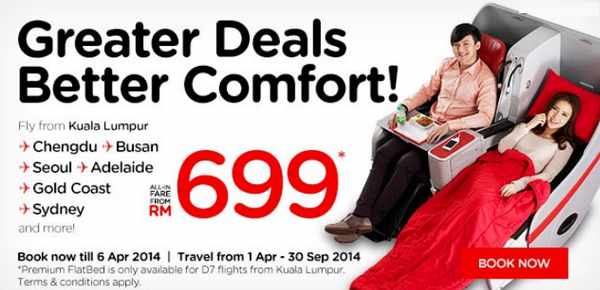 AirAsia X Greater Deals Promotion