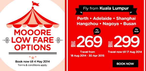 AirAsia X Promotion: More Low Fare Options
