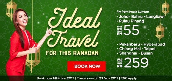 AirAsia Ramadan Travel Promo