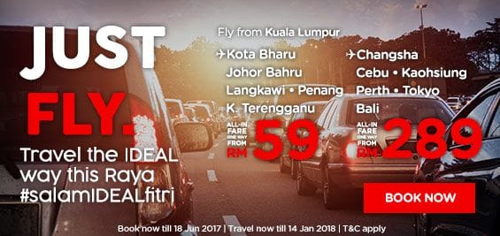 AirAsia Just Fly Promotion