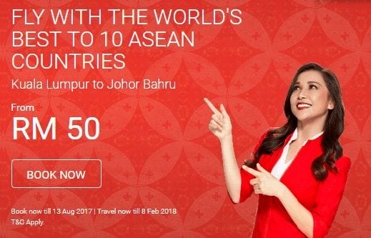 AirAsia Fly Asean Countries Promotion