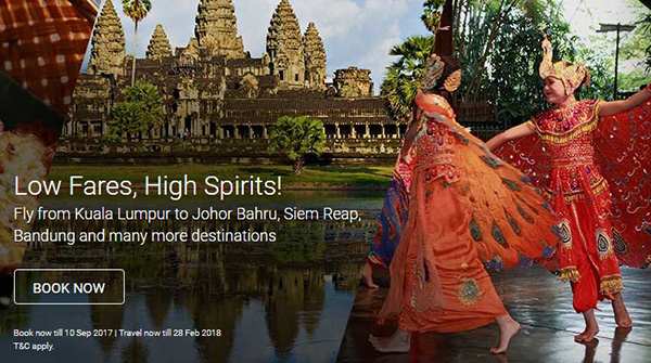 AirAsia Low Fares High Spirits Promo