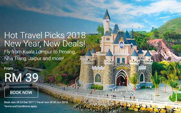AirAsia Hot Travel Picks 2018 Promo