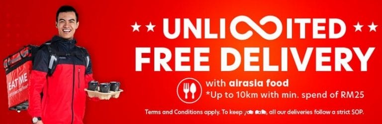 AirAsia Food Delivery Service in Malaysia