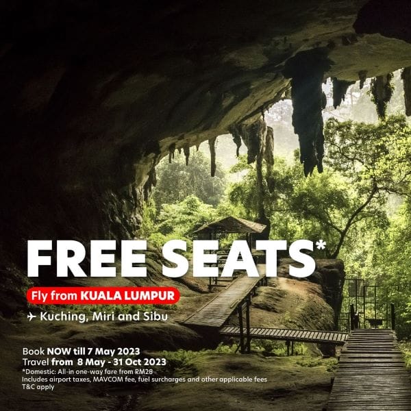 50,000 AirAsia Free Seats Promotion to Domestic Destinations